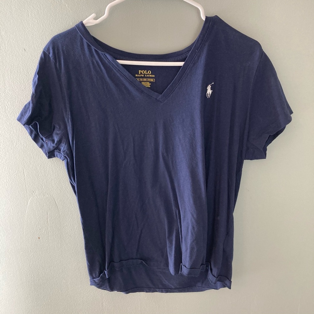POLO RALPH LAUREN Navy Blue T-Shirt